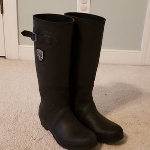 Tall Kamik Black Rainboots